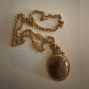 Accessocraft NYC Elegant Gold Pendant Necklace
